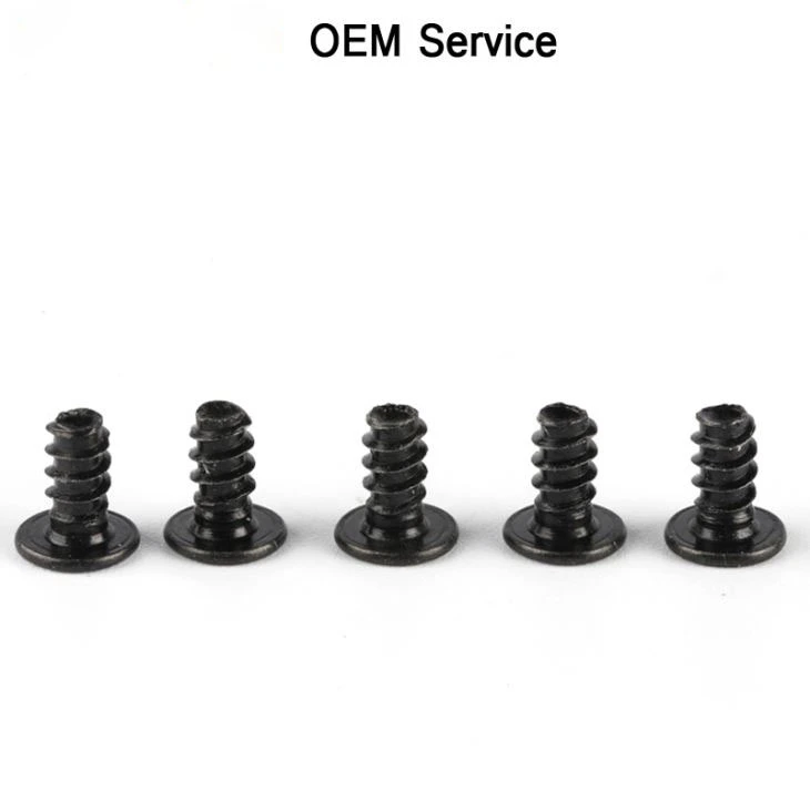 Black Flat Head Phillips Head Self Tapping-B Screw