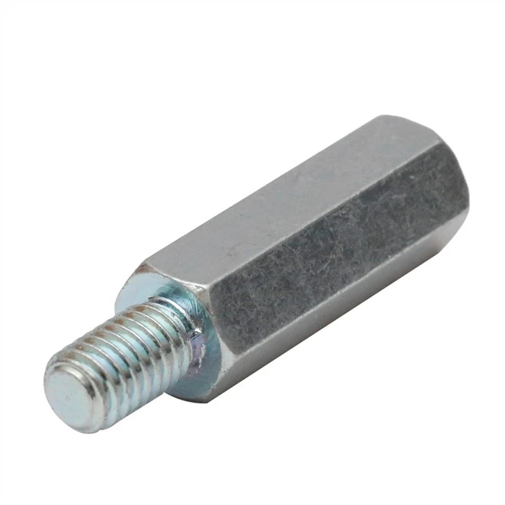 Galvanizated steel hex standoff for motherboard