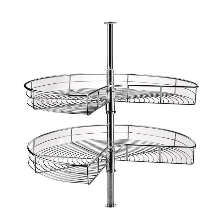 Txheej Adjustable Stainless Steel Basket Kitchen